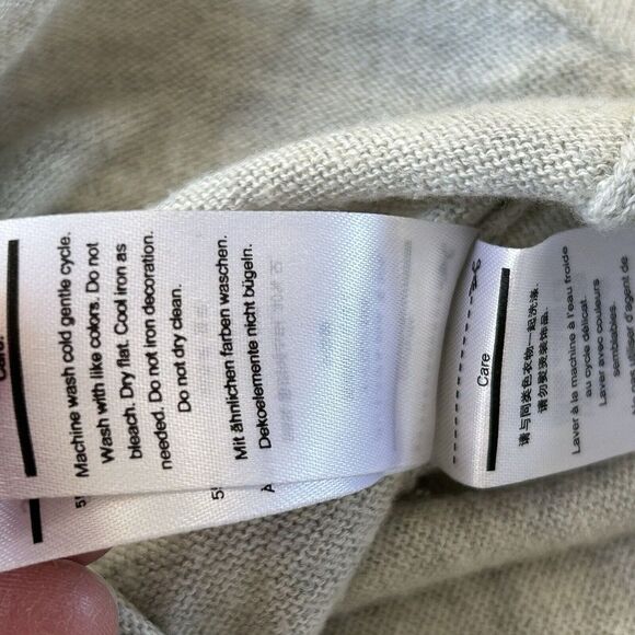 Title 9 SMARTWOOL Women's M Double Time Colorblock Crew Sweater Camel/Gray - Picture 9 of 10